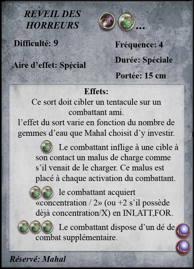 Réveil des Horreurs